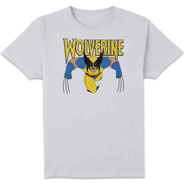 X-Men Wolverine Attack T-Shirt White