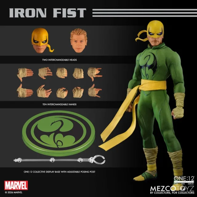 Mezco Iron Fist One:12 Collective (Marvel)
