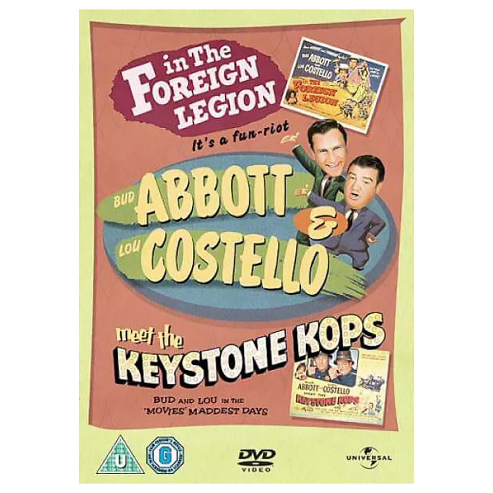 Abbott and Costello: In the Foreign Legion / Meet the Keystone Cops Bild 1