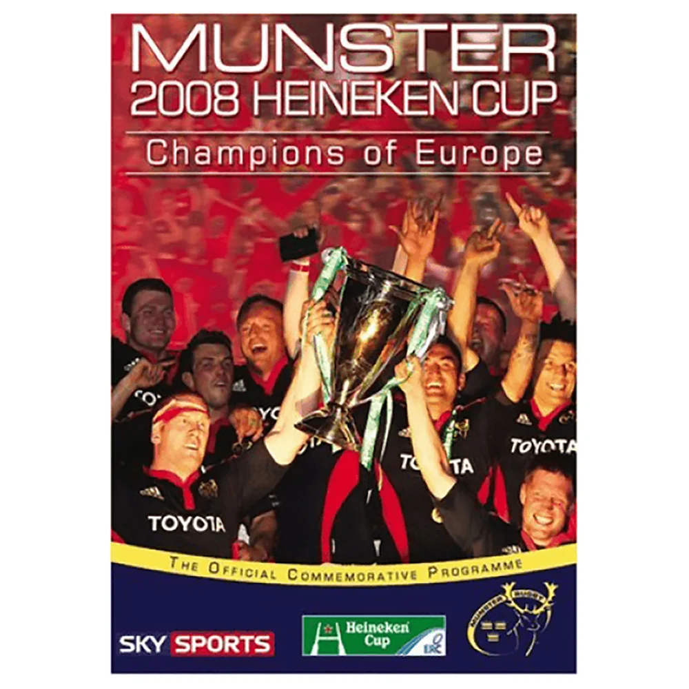 Munster - Champions Of Europe 2008 Bild 1