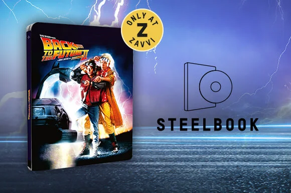 ZAVVI EXCLUSIVE BACK TO THE FUTURE STEELBOOK