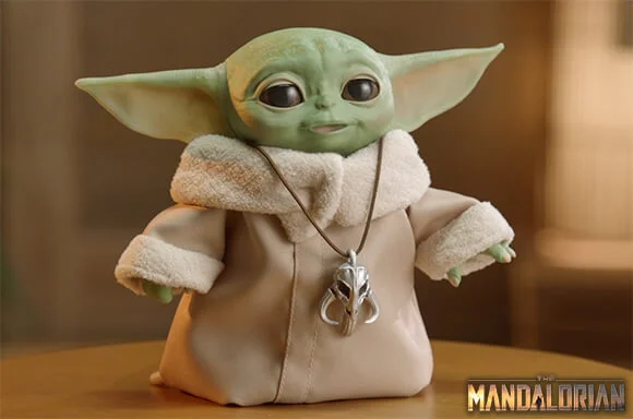 ANIMATRONIC THE CHILD (BABY YODA) FIGUR