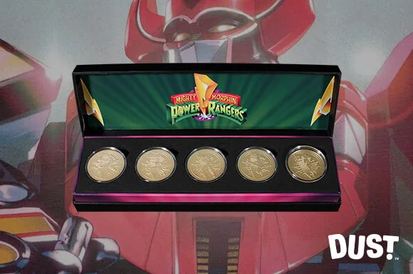 POWER RANGERS SAMMLERMÜNZEN