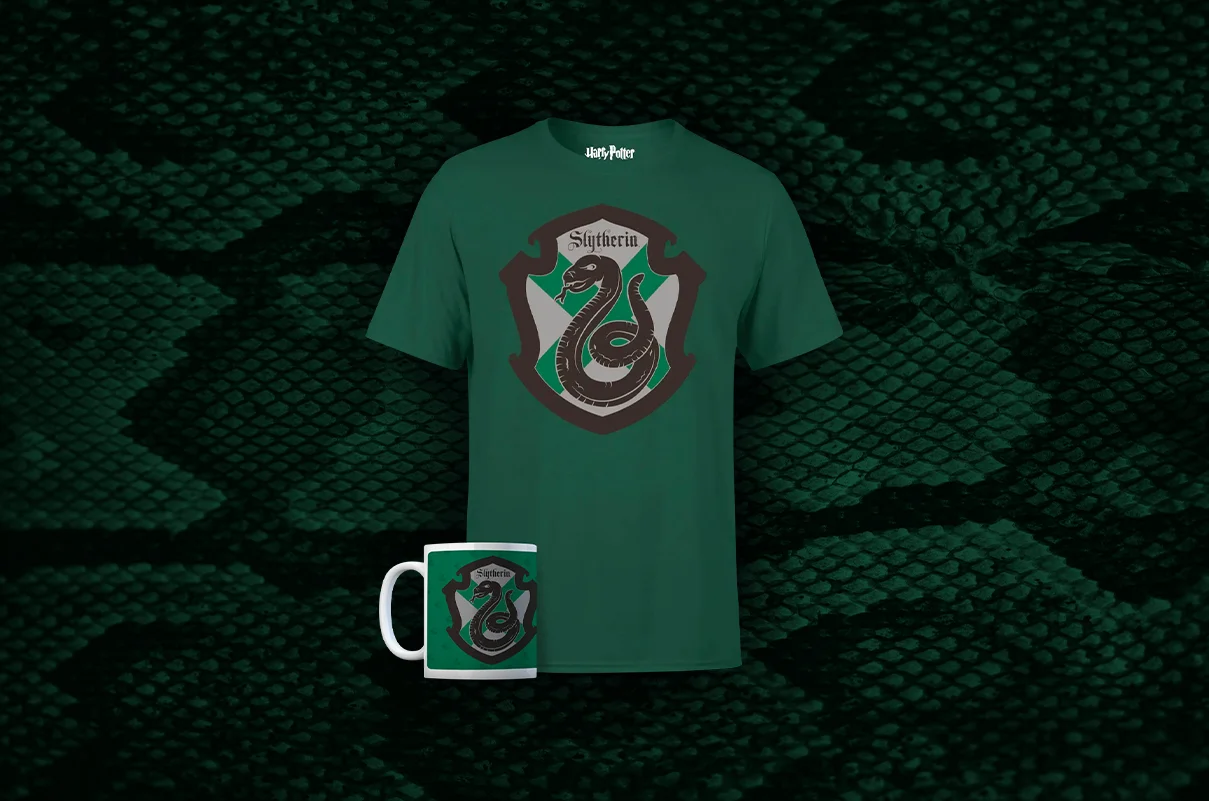 Harry Potter Houses Mug and Tee BUNDLE