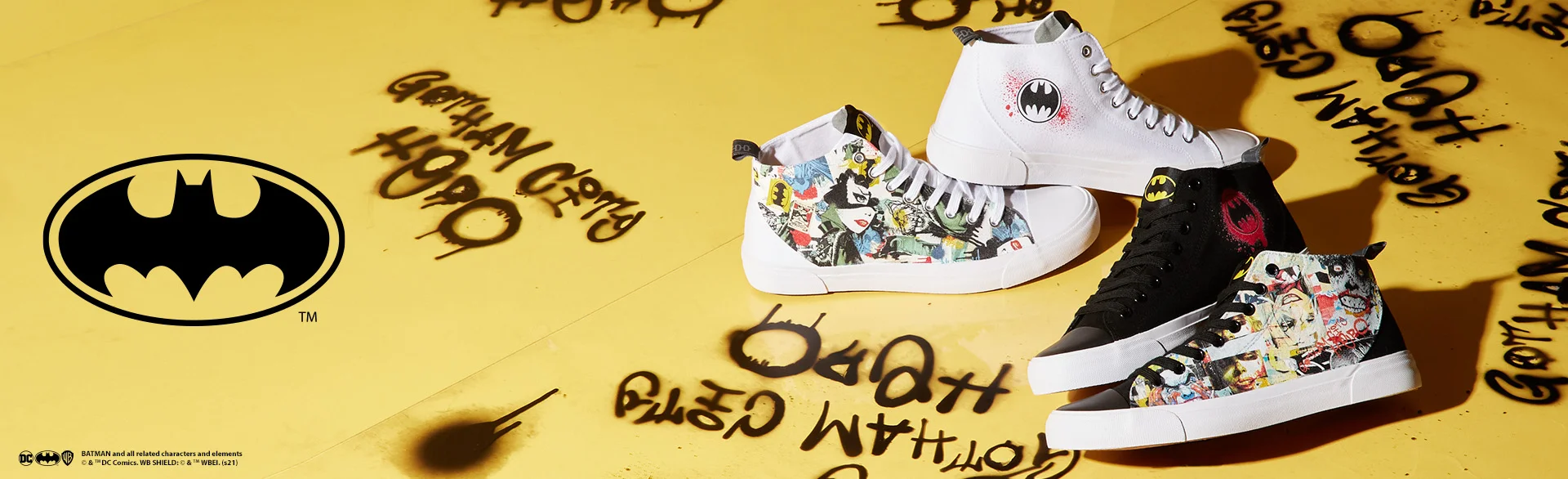 BATMAN MASH UP AKEDO BANNERS