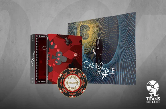 James Bond Casino Royale Titans of Cult 4K ULTRA HD Steelbook