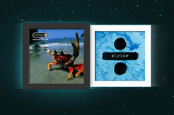 25% OFF VINYL FRAMES