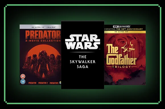 4K UHD, BLU-RAY & DVD BOXSETS