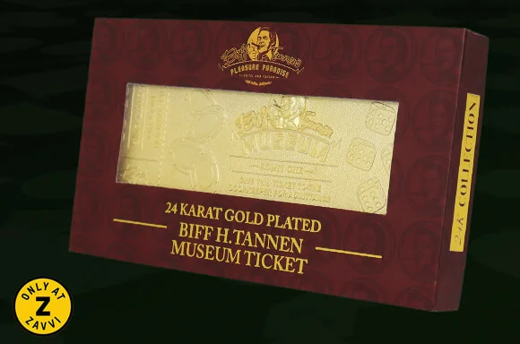 24K BTTF REPLICA TICKETS