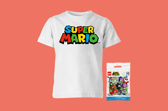Mario Bundle: Tee + LEGO
