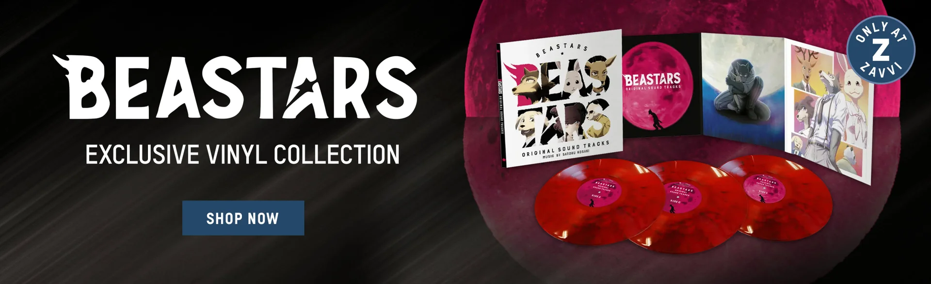 MUSIC PAGE Beastars Zavvi Exclusive Vinyl