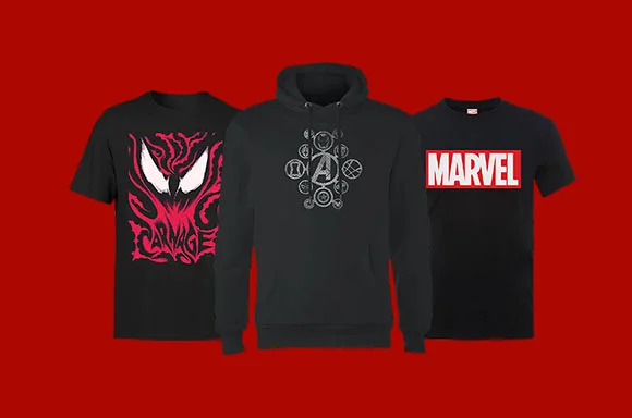 35% RABATT AUF MARVEL CLOTHING