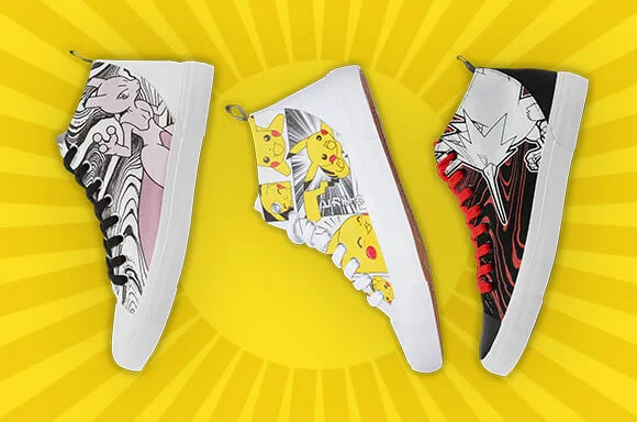 POKEMON AKEDO HIGH TOPS