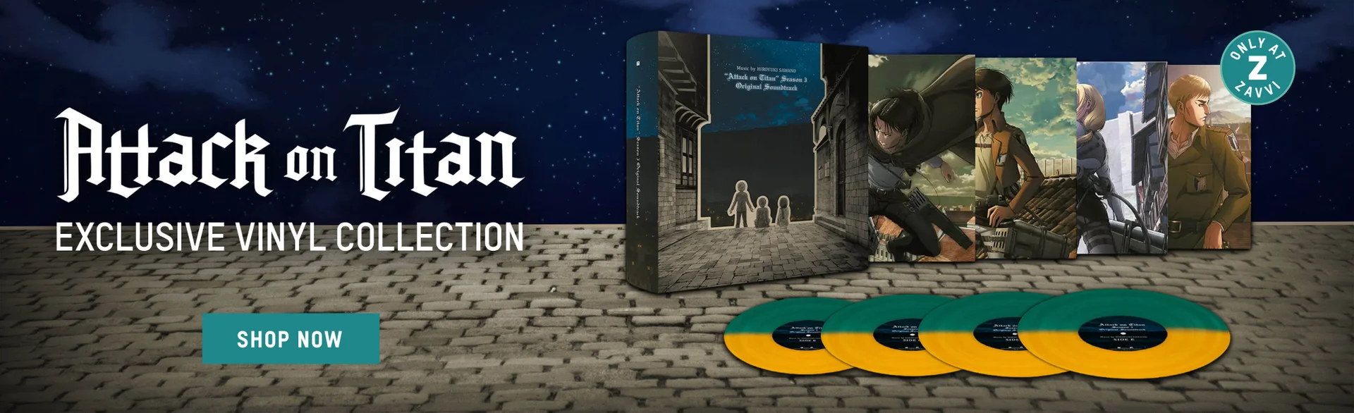 MUSIC PAGE attack on titan