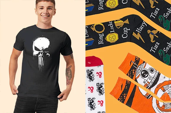 GRATIS MYSTERY SOCKEN 3ER PACK MIT T-SHIRT