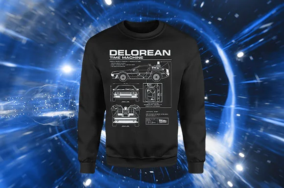 ZURÜCK IN DIE ZUKUNFT <BR> SWEATSHIRTS