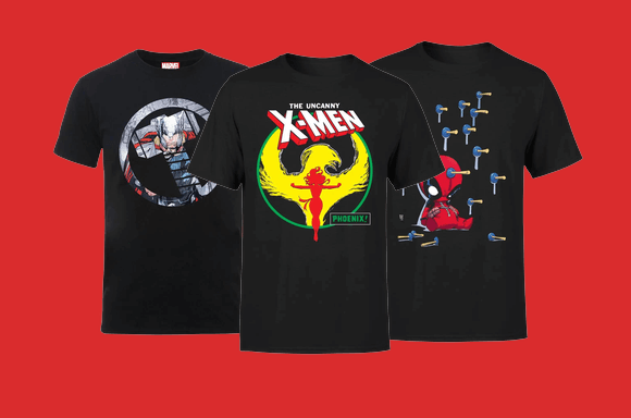 3 Marvel T-Shirts für 27€