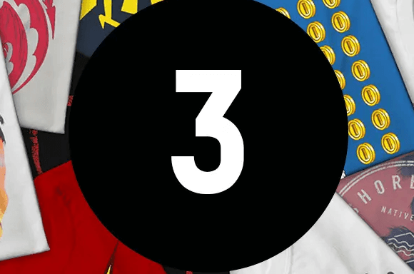 3er Pack Geek Mystery T-Shirts + gratis Geschenk!