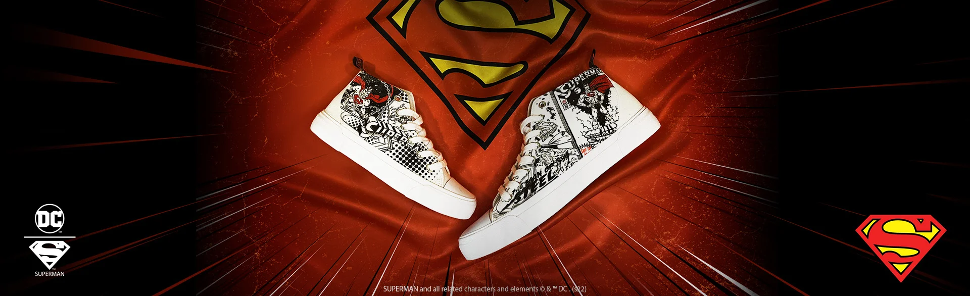 SUPERMAN GO LIVE BANNERS