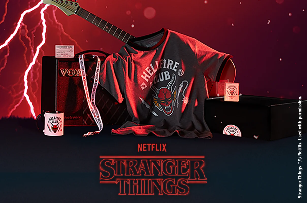 Stranger Things Hellfire Membership Box