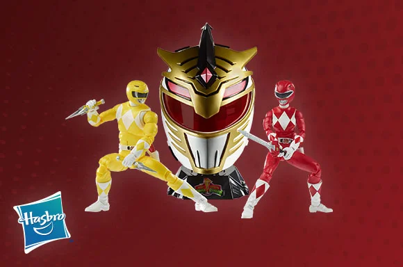 NEW AND EXCLUSIVE HASBRO POWER RANGERS