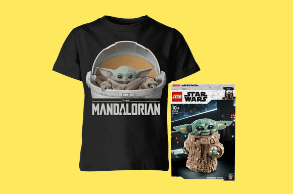 Baby Yoda LEGO & Tee Bundle