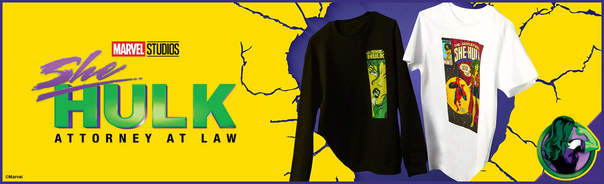 SHE HULK GO LIVE BANNERS