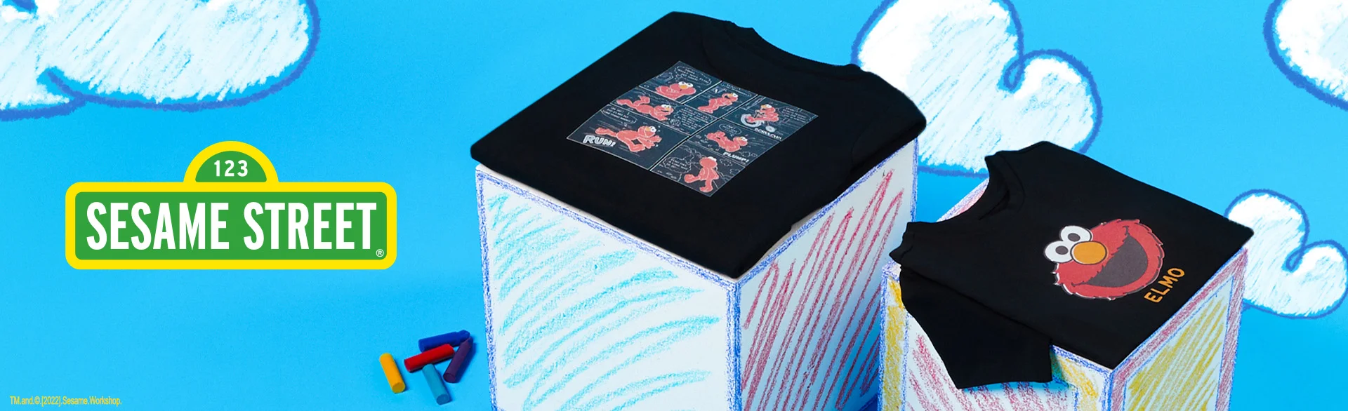 Sesame Street Akedos Adults Banner