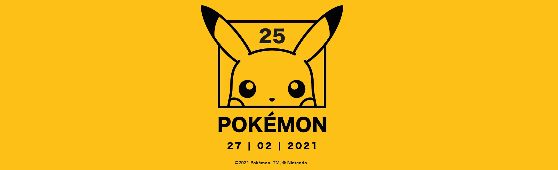Pokemon 25th Anniversary Main Banners