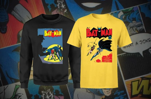 Gratis DC T-Shirt mit Sweatshirt