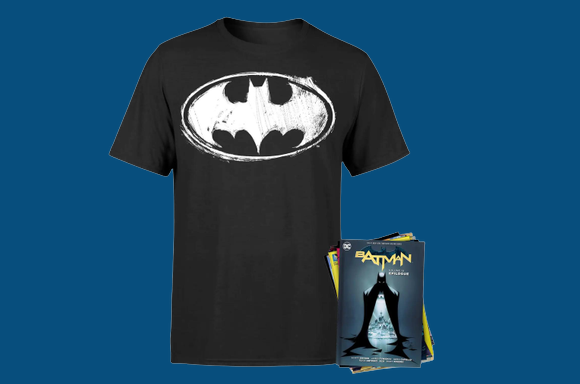 DC Graphic Novels & T-Shirt Bundle