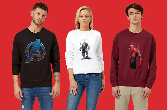 MARVEL SWEATSHIRTS