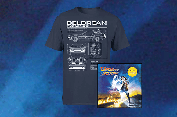 Zurück in die Zunkuft Vinyl + T-Shirt