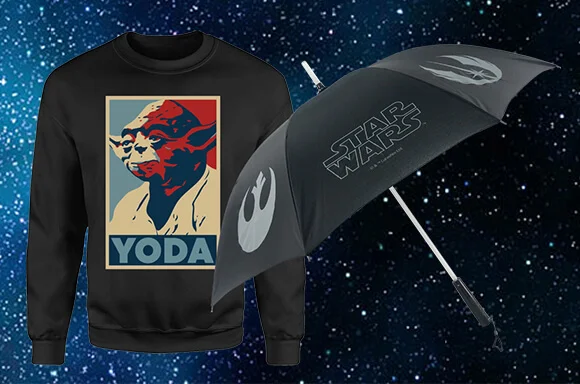 STAR WARS PULLI + SCHIRM