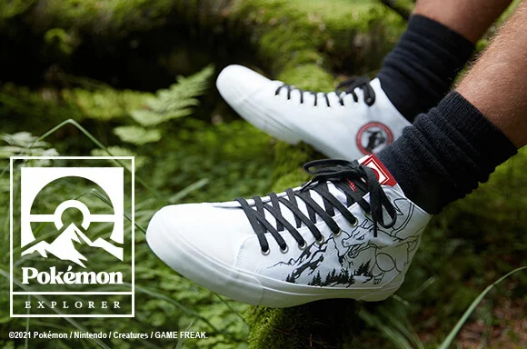 Pokémon Into The Wild - Weiße Erwachsene Adult Signature High Tops