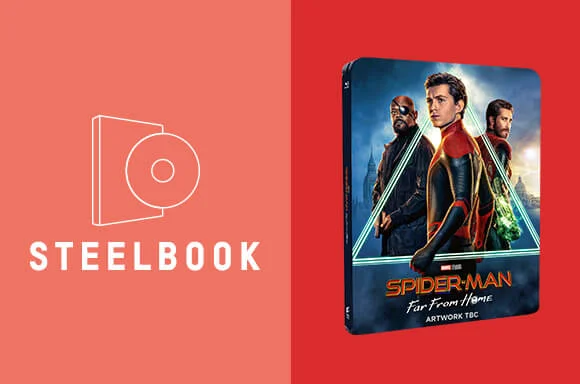 SPIDER-MAN: FAR FROM HOME<br> 4K STEELBOOK PAKET