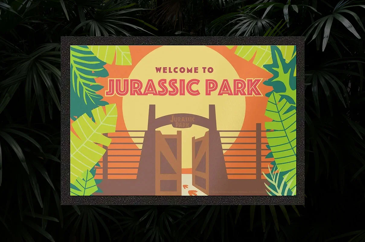 JURASSIC PARK FUßMATTE