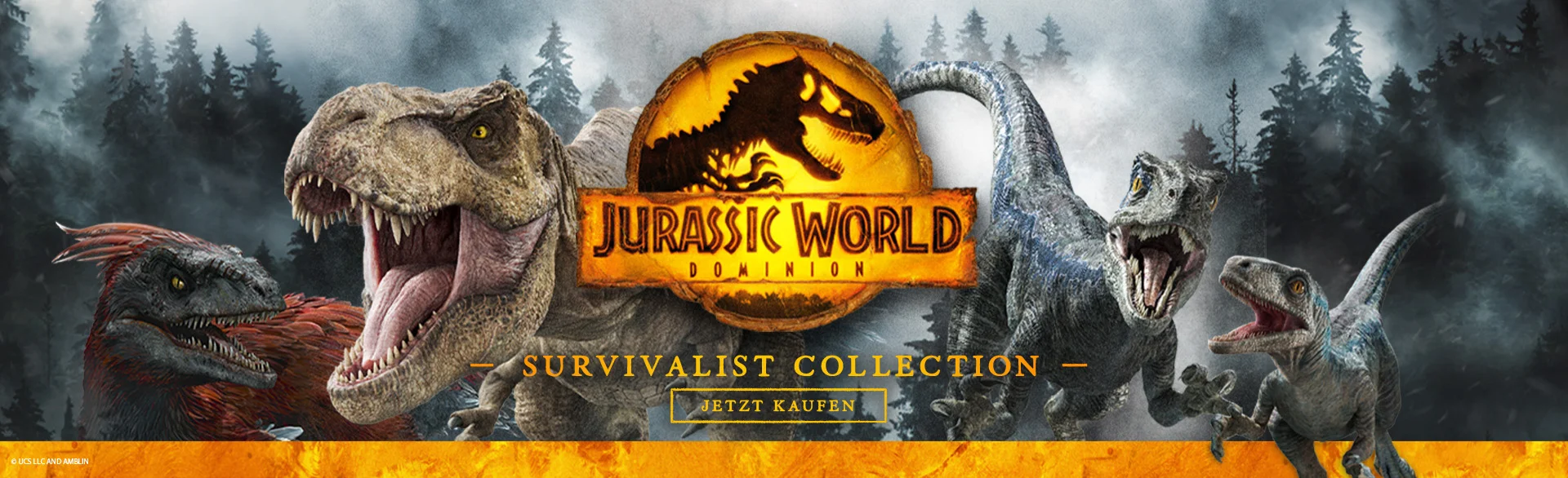 JURASSIC WORLD COLLECTION GO LIVE