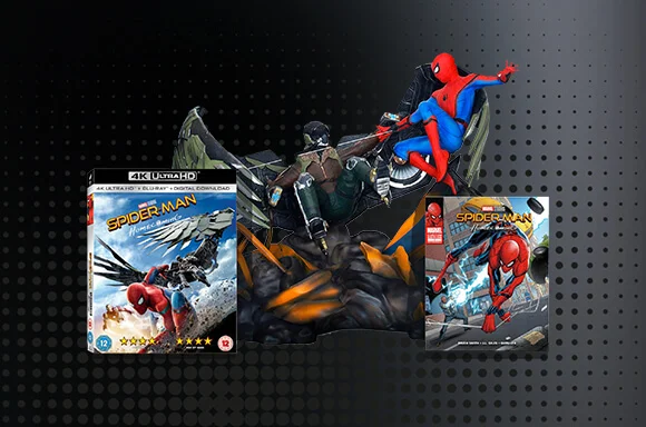 Spider-Man: Homecoming - 4K Ultra HD mit Figur & Comic