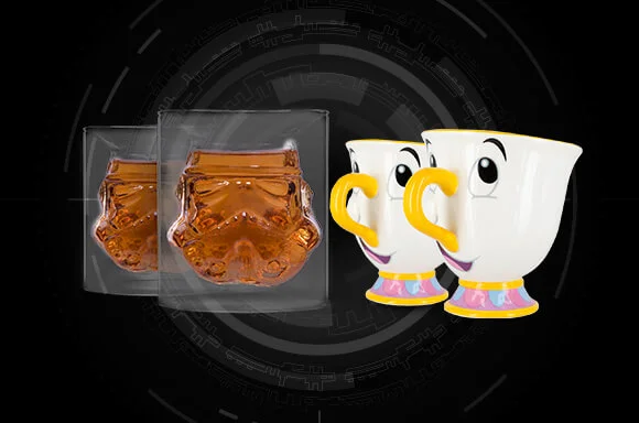 STORMTROOPER GLÄSER & CHIP TASSEN