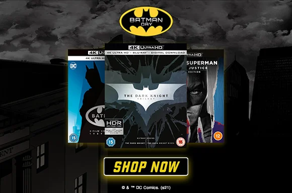 Batman 4K UHD, BLU-RAY & DVD