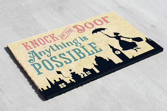 MARY POPPINS ANYTHING IS POSSIBLE FUSSMATTE