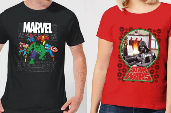 2 WEIHNACHTS T-SHIRTS NUR 20,99€