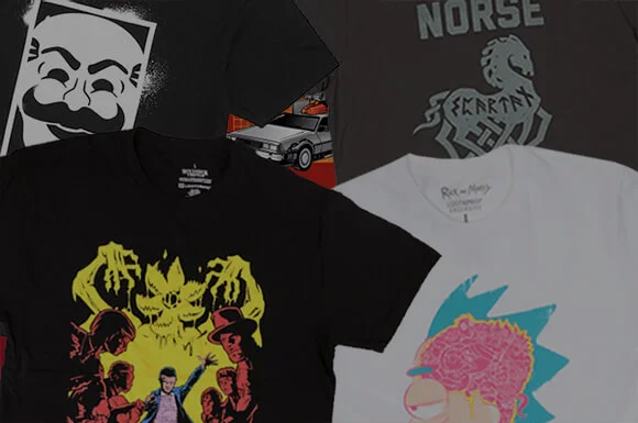 10 MYSTERY GEEK T-SHIRTS<br />FÜR NUR 34,99€