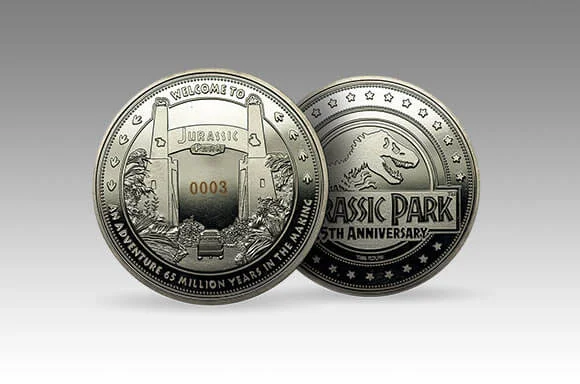 JURASSIC PARK SAMMELMÜNZE