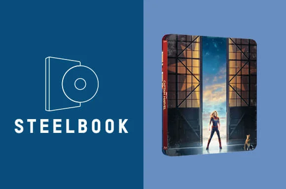 CAPTAIN MARVEL STEELBOOKS