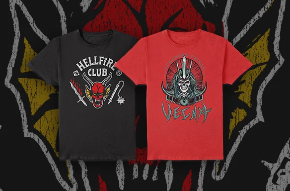 STRANGER THINGS T-SHIRTS
