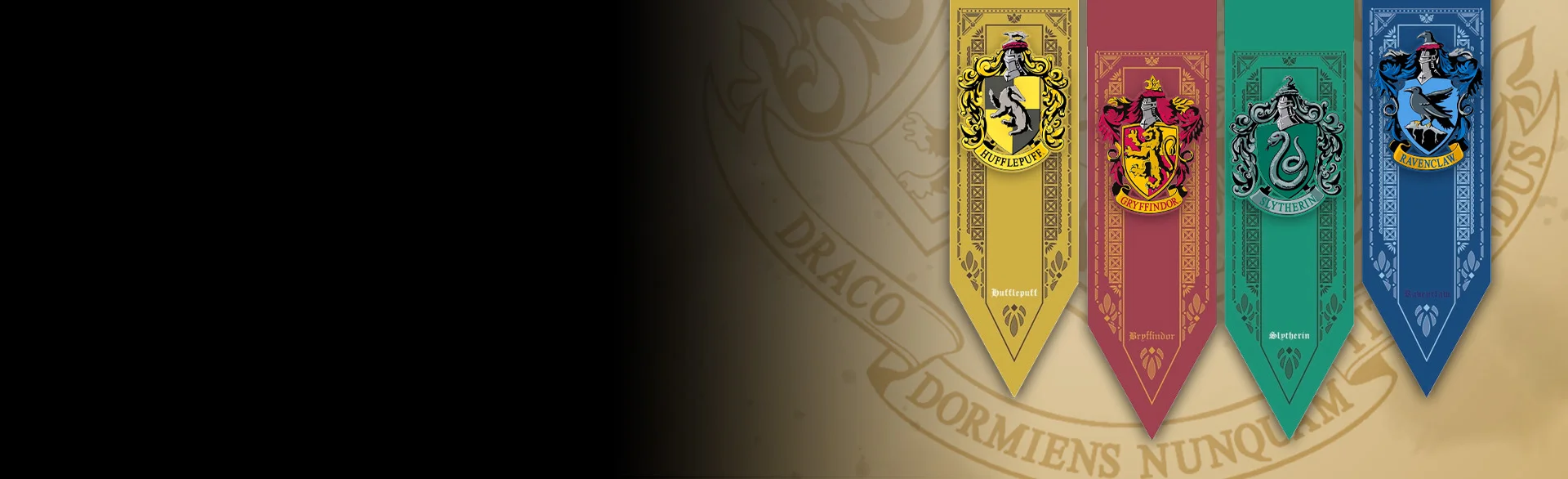 Harry Potter Hogwarts Haus Banner