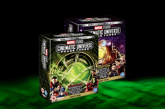MARVEL PHASE 3, PART 1 & 2 4K<br>NUR 161,99€